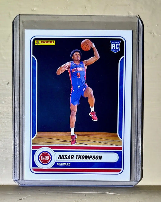 Ausar Thompson 2023-24 Panini NBA Basketball #100 Rookie Card Detroit Pistons - Basketball Card Single