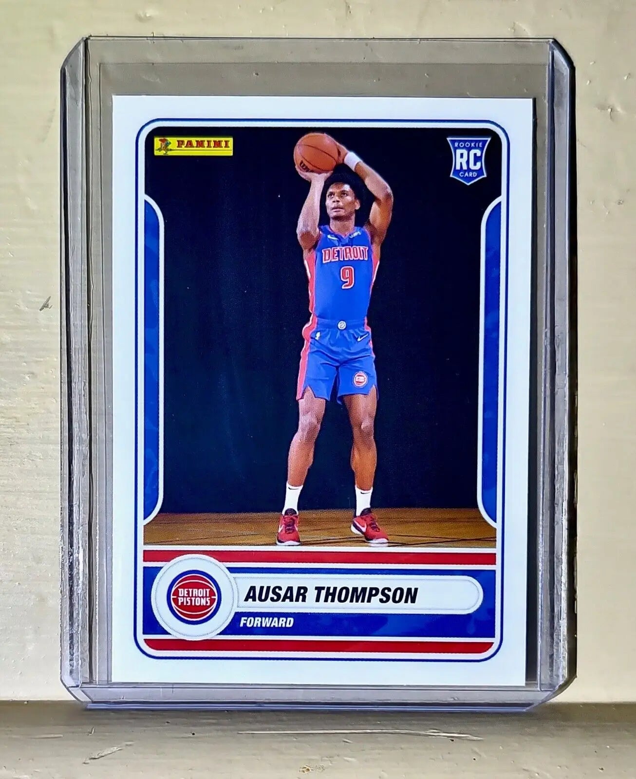 Ausar Thompson 2023-24 Panini NBA Basketball #75 Rookie Card Detroit Pistons - Basketball Card Single