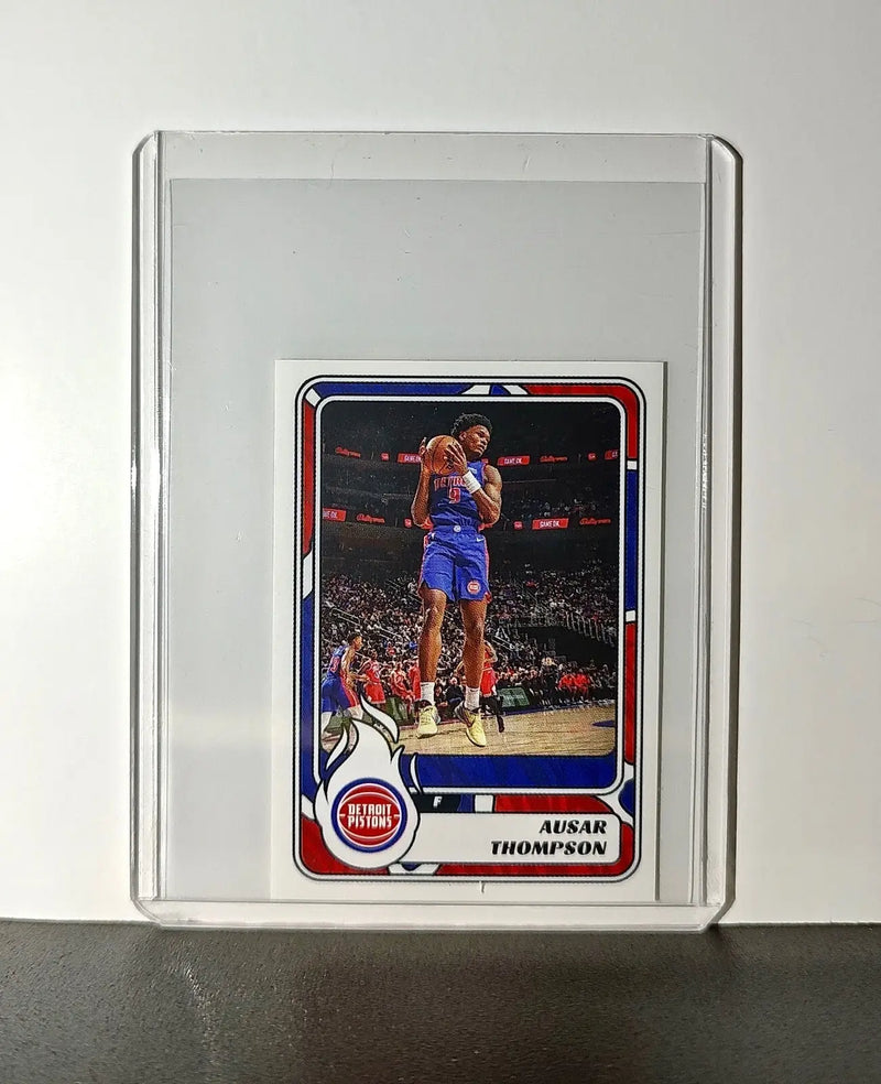 Ausar Thompson 2024-25 Panini NBA #179 Sticker Card Detroit Pistons