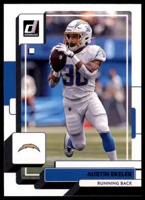 Austin Ekeler 2022 Donruss #295 Los Angeles Chargers - Football Card Single