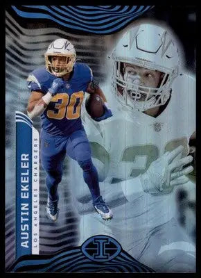 Austin Ekeler 2022 Panini Illusions #49 Los Angeles Chargers - Football Card Single