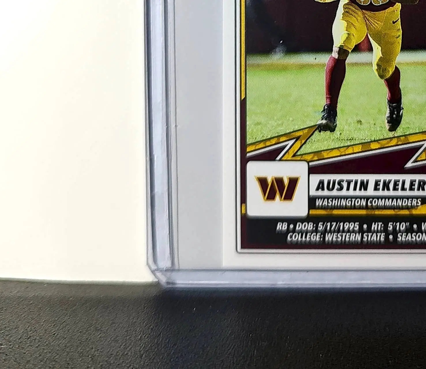 Austin Ekeler 2025 Panini NFL #346 Sticker Washington Commanders - Other