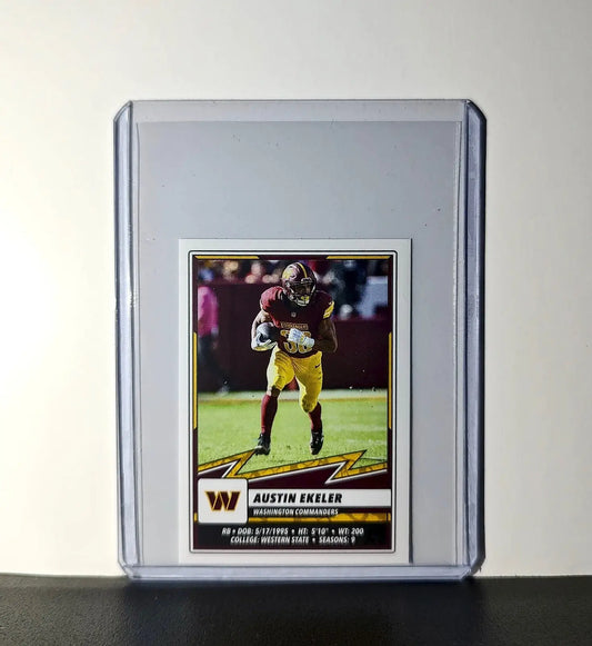Austin Ekeler 2025 Panini NFL #346 Sticker Washington Commanders - Football Card Single