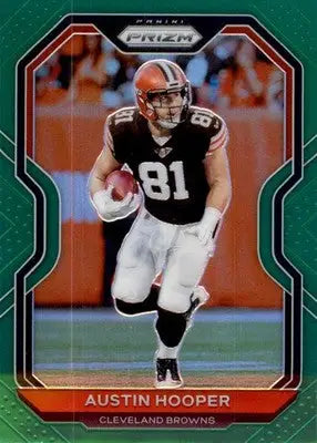 Austin Hooper - 2020 Panini Prizm - #60 - Prizm Green Football - Football Card Single
