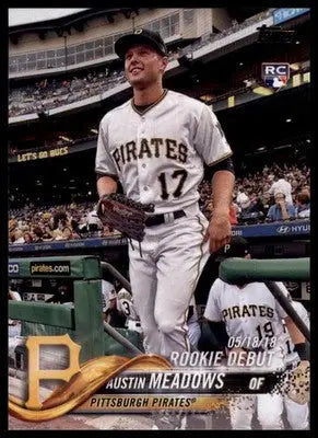 Austin Meadows 2018 Topps Update #US130 Pittsburgh Pirates - Baseball Card Single