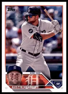 Austin Meadows 2023 Topps #252 Detroit Tigers