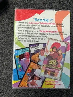 Austin Powers Collectible Card Game Starter Deck Sealed 1999 Decipher - Entertainment Card Box