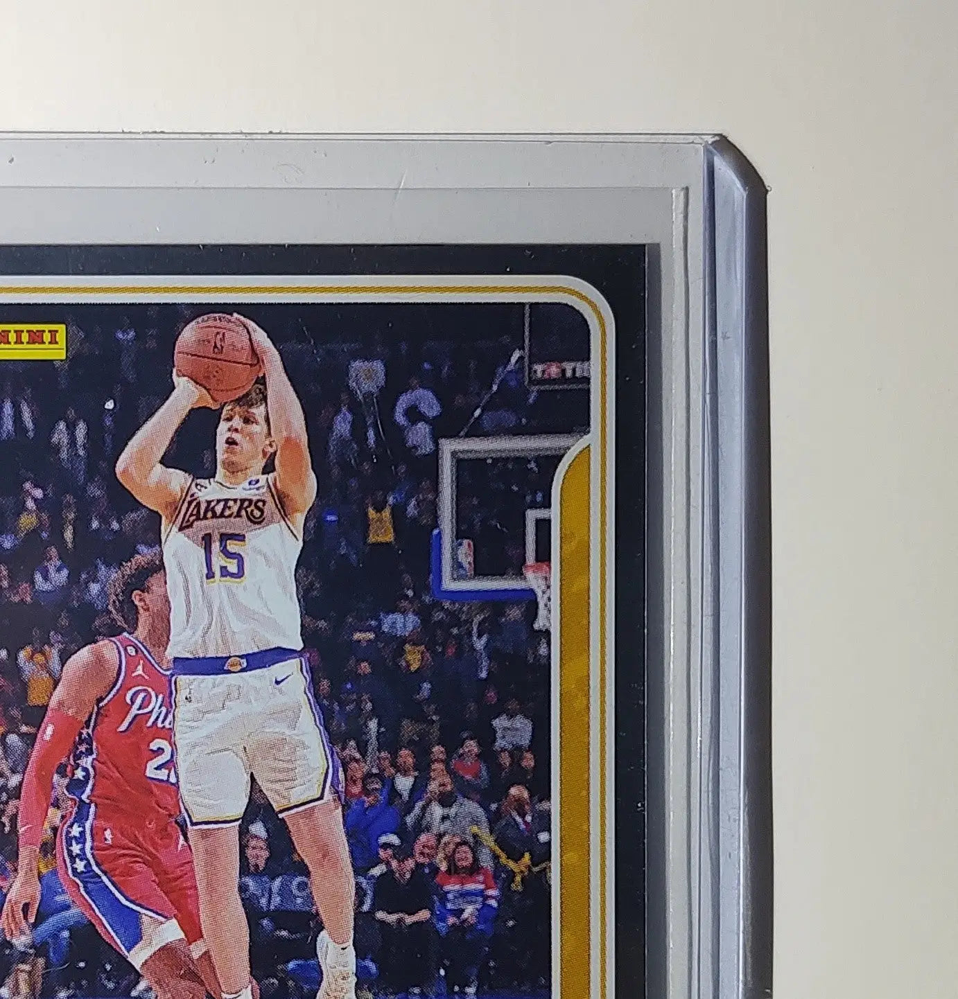 Austin Reaves 2023-24 Panini NBA Sticker Foil Card #34 Los Angeles Lakers - Basketball Card Single