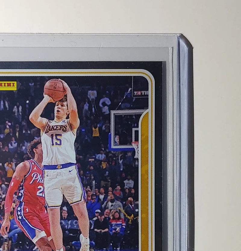 Austin Reaves 2023-24 Panini NBA Sticker Foil Card #34 Los Angeles Lakers - Basketball Card Single