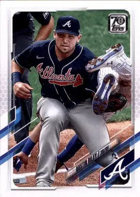 Austin Riley 2021 Topps #111 Atlanta Braves - Baseball Card Single