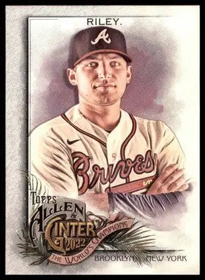 Austin Riley 2022 Topps Allen & Ginter #135 Atlanta Braves - Baseball Card Single