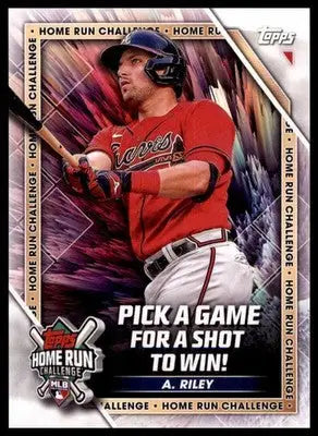 Austin Riley 2023 Topps Home Run Challenge (Series One) #HRC-1 Atlanta Braves - Baseball Card Single