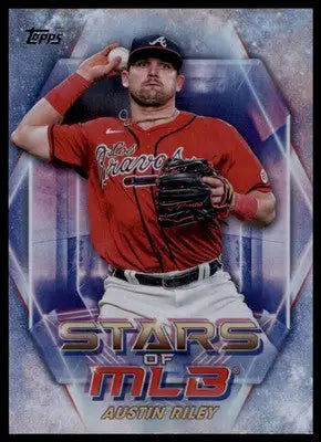 Austin Riley 2023 Topps Stars of MLB #SMLB-36 Atlanta Braves - Baseball Card Single