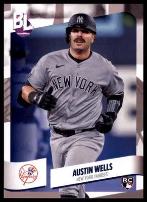Austin Wells Rookie 2024 Topps Big League #179 New York Yankees