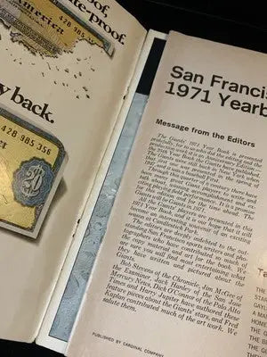 AUTO 1971 San Francisco Giants Yearbook Mays McCovey Marichal 24 Signatures JSA - Sports Memorabilia