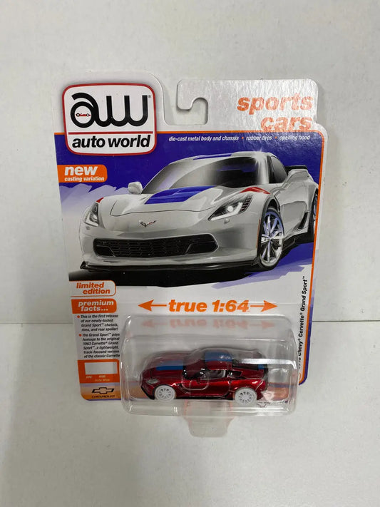 Auto World Corvette Grand Sport toy car from Chevy Corvette Series, Muscle Wagons collection