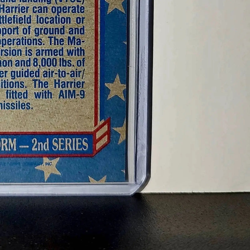AV-8B Harrier 1991 Topps Desert Storm #136 Card
