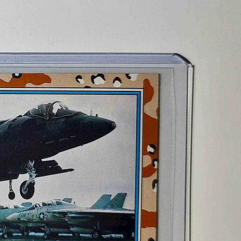 AV-8B Harrier 1991 Topps Desert Storm #136 Card