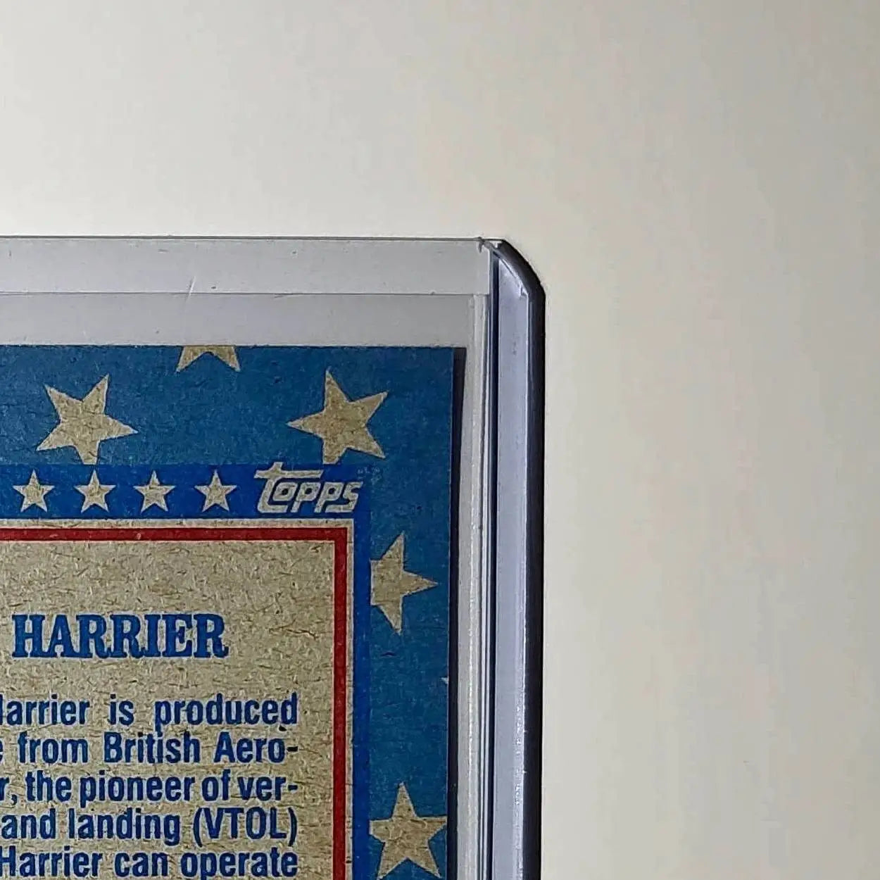 AV-8B Harrier 1991 Topps Desert Storm #136 Card
