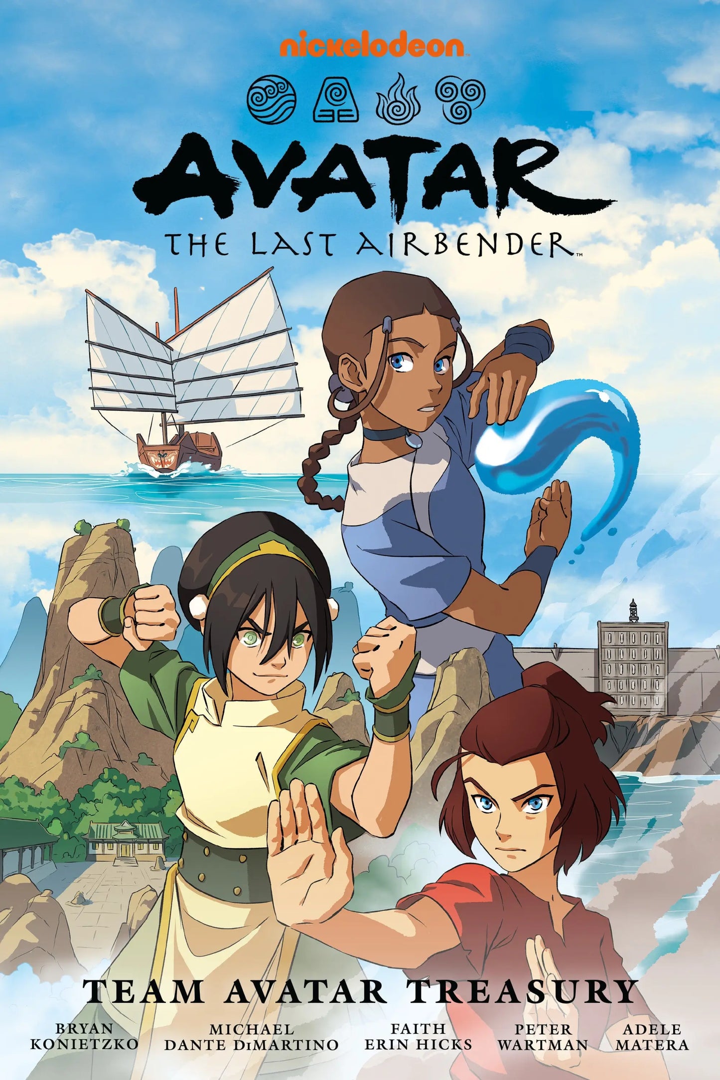 Avatar: The Last Airbender Team Avatar Treasury Omnibus - Comic Book