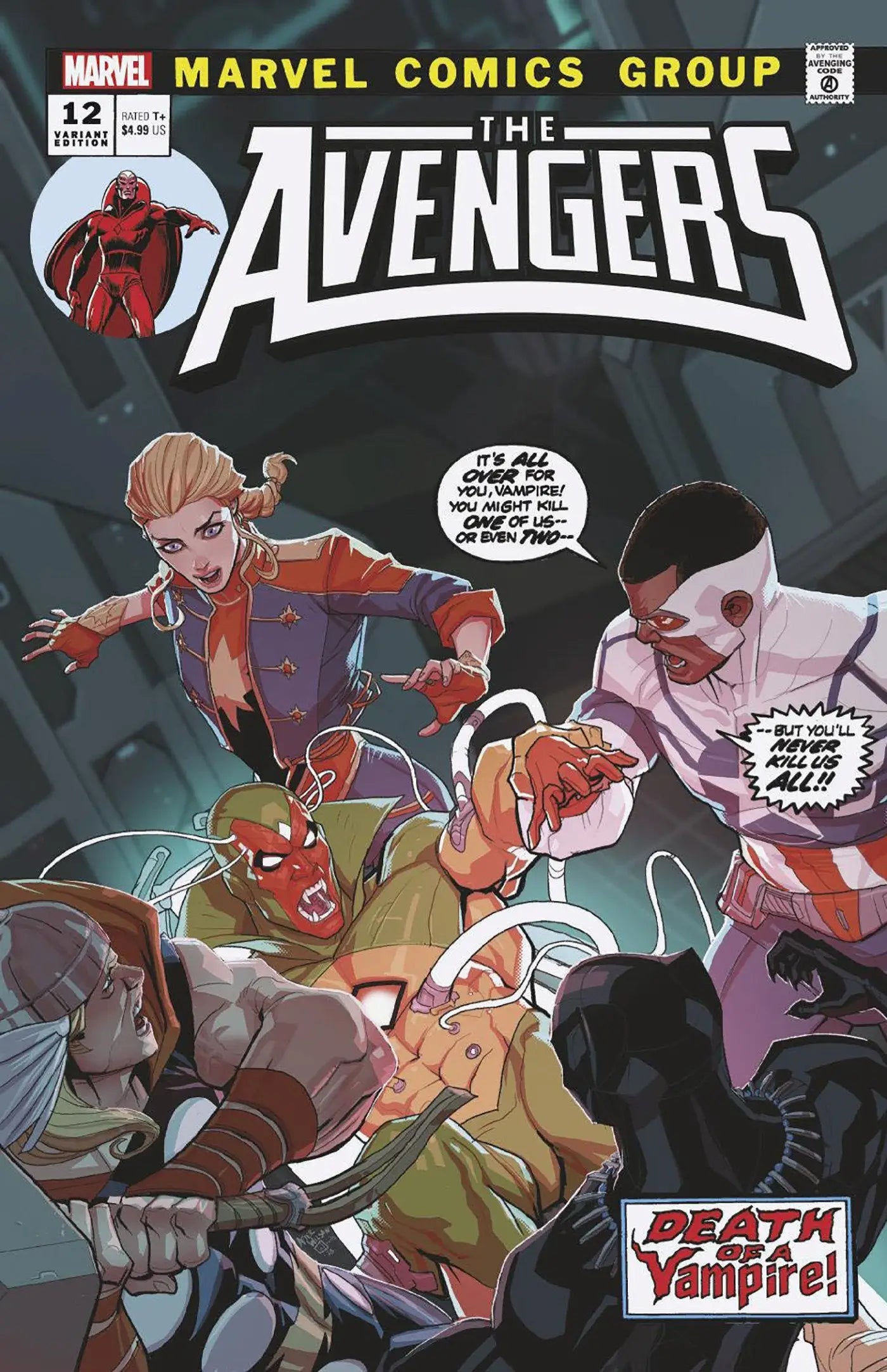 Avengers #12 Pete Woods Vampire Variant [Fhx] - Comic Book