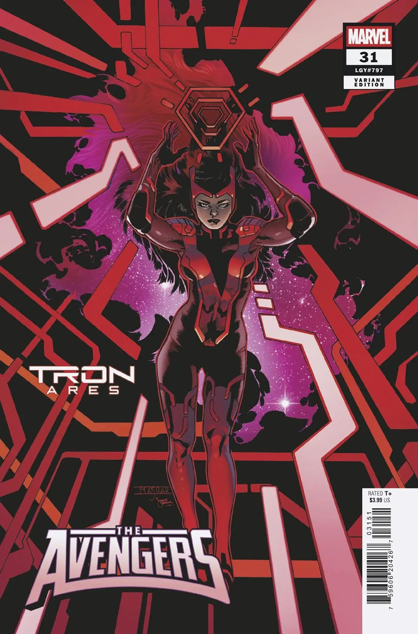 Avengers #31 Mahmud Asrar Tron: Ares Variant - Comic Book