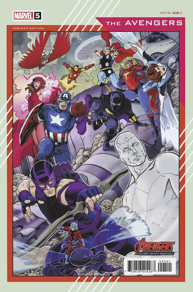 Avengers #5 Aaron Kuder Avengers 60th Variant - Comic Book