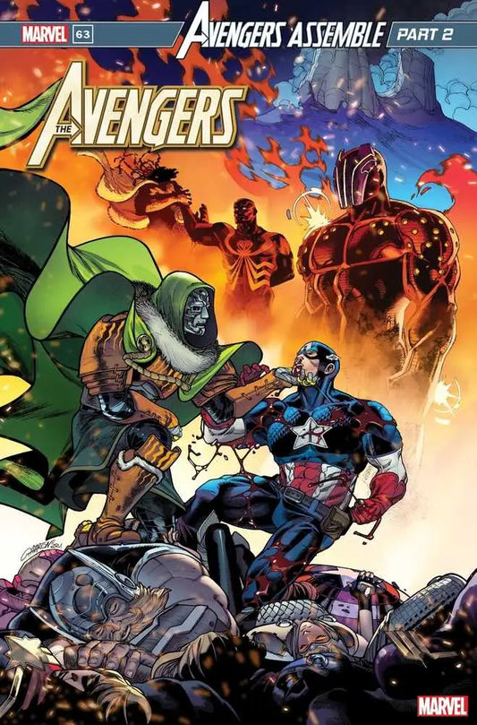 Dynamic Avengers #63 comic book cover showcasing action poses in vibrant colors