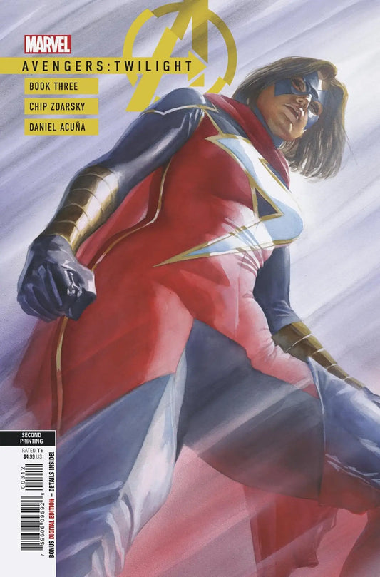 Avengers: Twilight #3 Alex Ross 2nd Print Variant - Comic Book