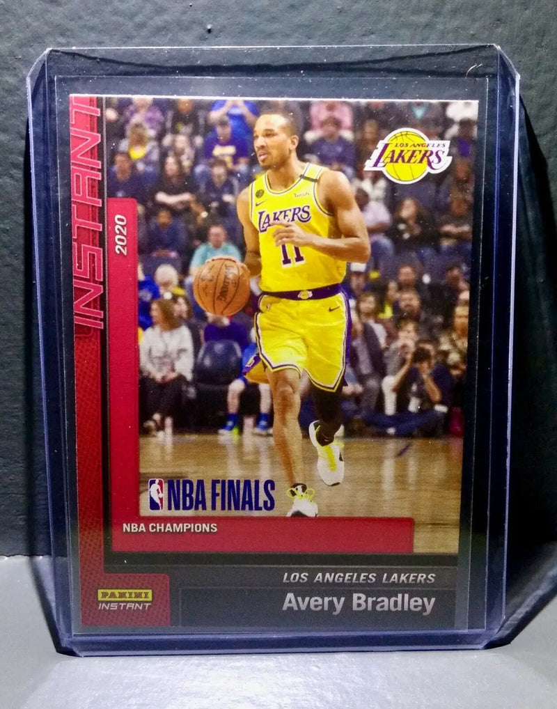Avery Bradley 2020 Panini LA Lakers NBA Champions #3 Basketball Card - Basketball Card Single
