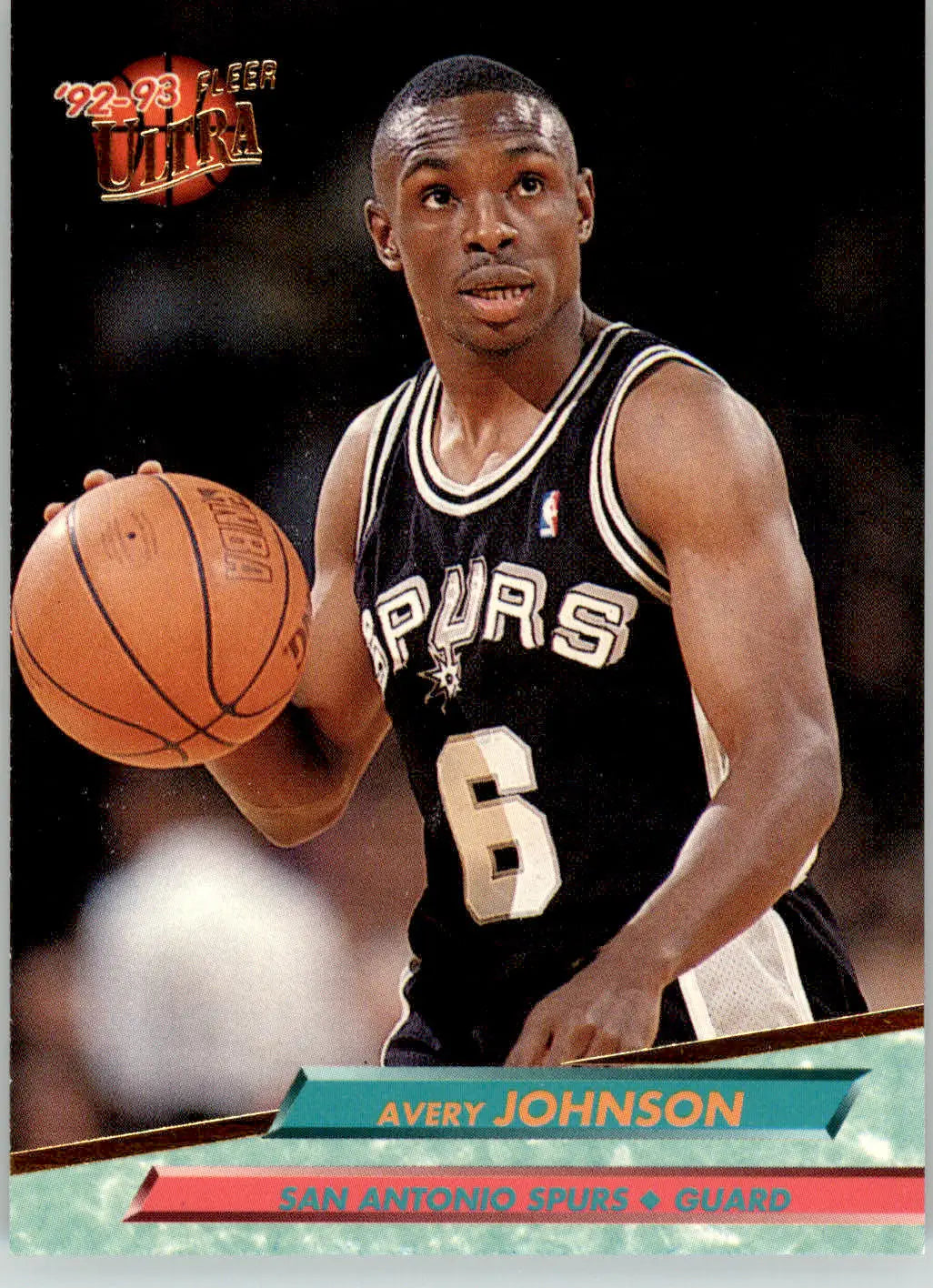 Avery Johnson - 1992-93 Ultra - #356 - Basketball - Basketball Card Single