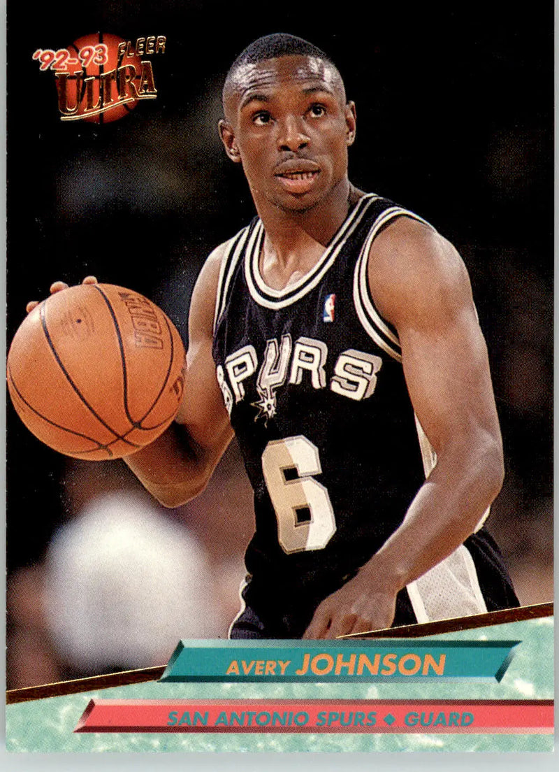 Avery Johnson - 1992-93 Ultra - #356 - Basketball - Basketball Card Single