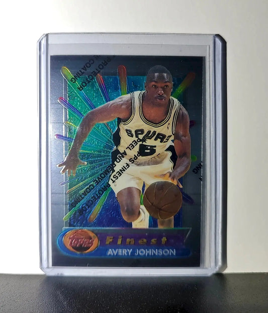 Avery Johnson 1994-95 Topps Finest #318 Basketball Card