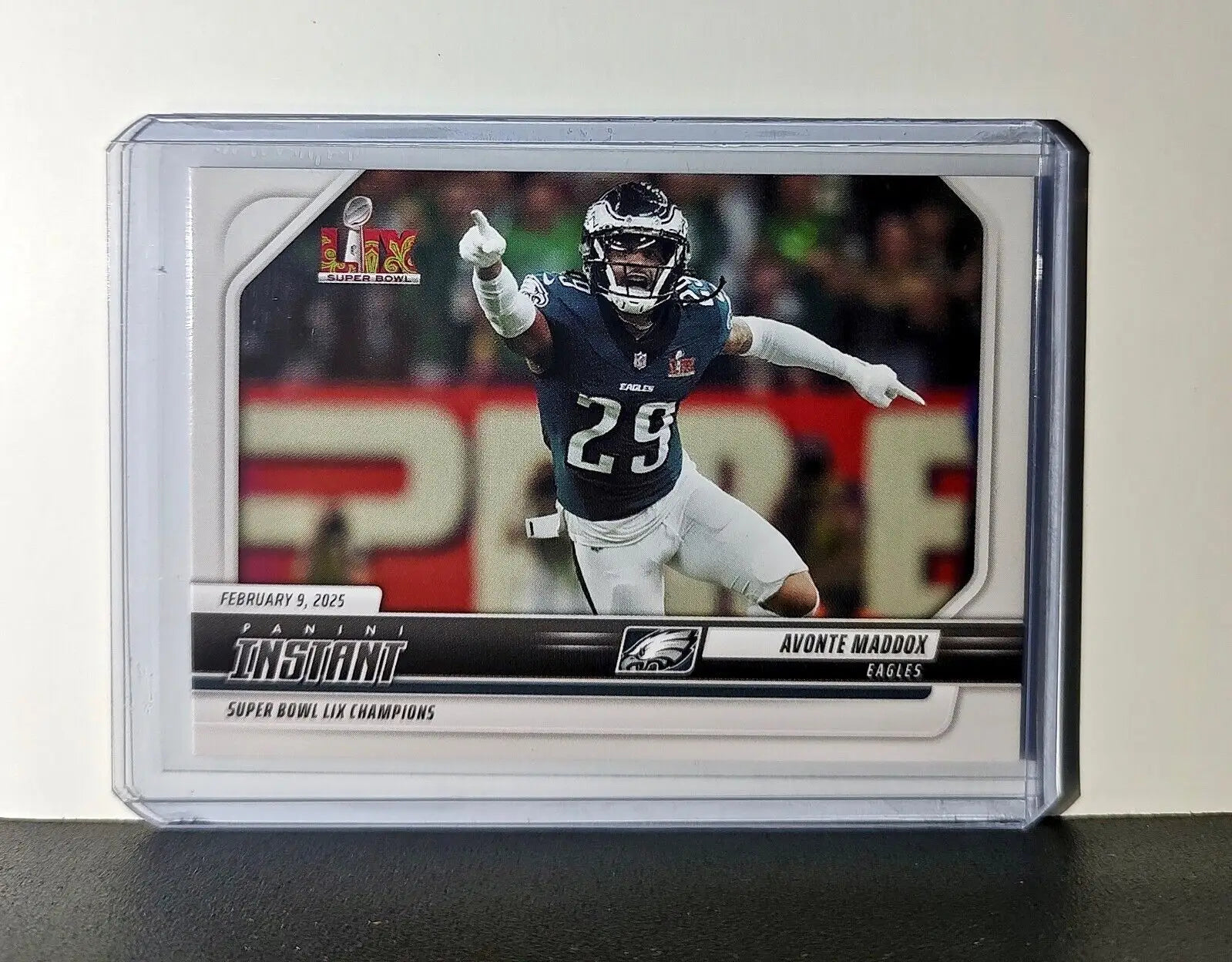 Avonte Maddox 2024 Panini Super Bowl LIX Champions NFL #35 Football Card Eagles