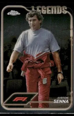 Ayrton Senna #198 Racing - Racing Card Single