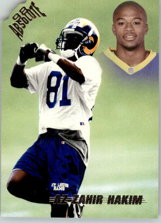 Az-Zahir Hakim - 1998 Playoff Absolute Retail - #194 - RC Football - Football Card Single