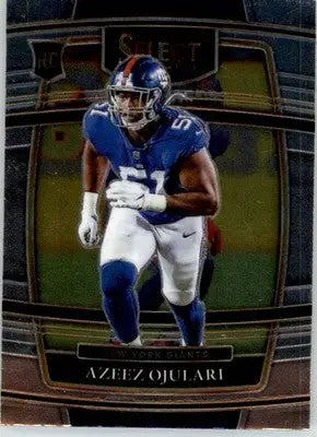 Azeez Ojulari - 2021 Panini Select - #91 - RC Football - Football Card Single