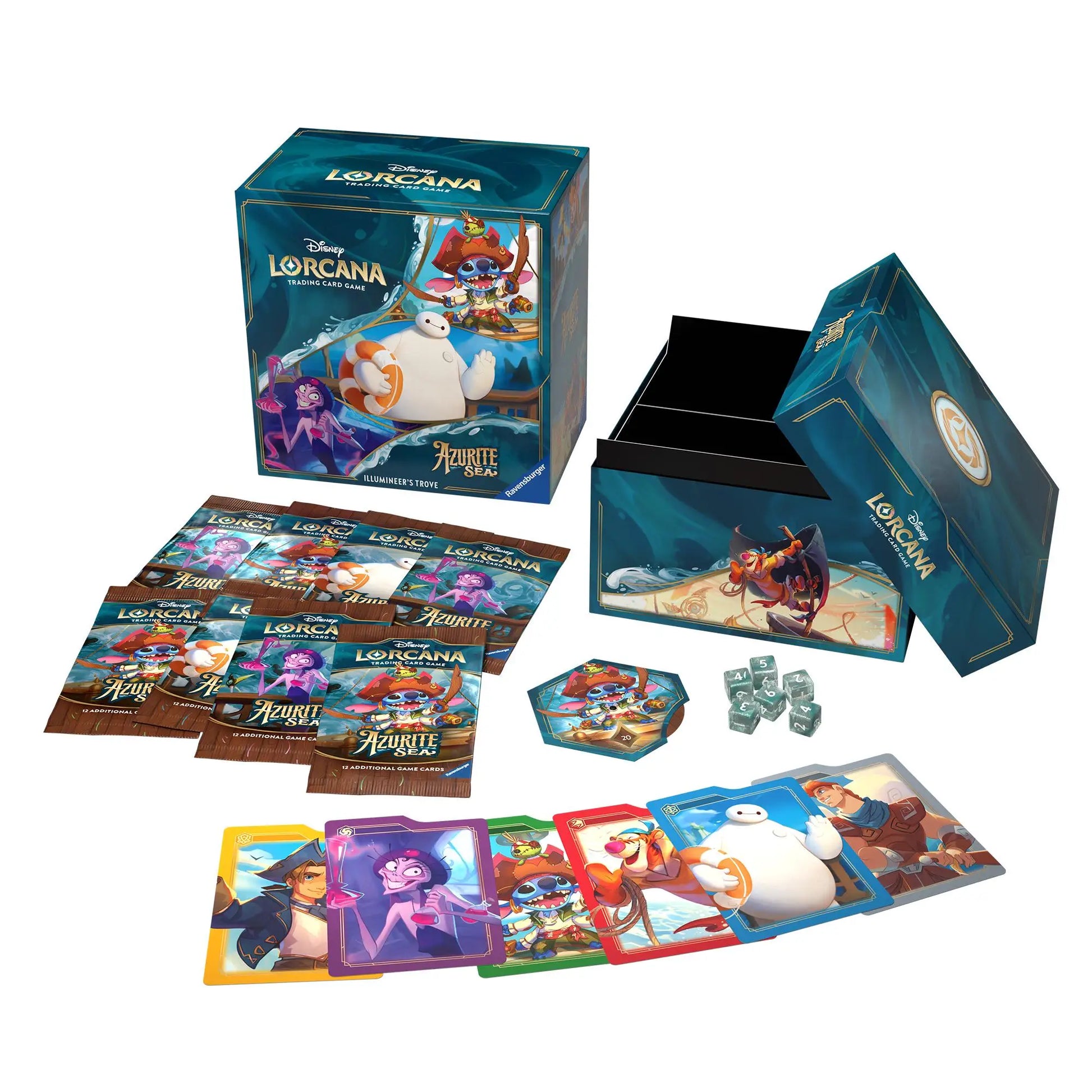 Azurite Sea - Illumineer’s Trove - New - Lorcana Card Box
