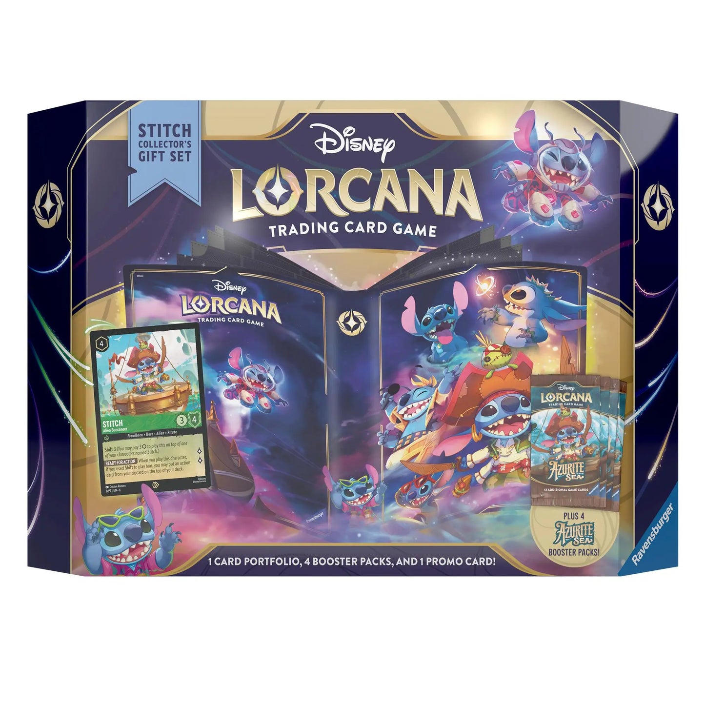 Azurite Sea - Stitch Collector’s Gift Set - New - TCG - Lorcana Sealed