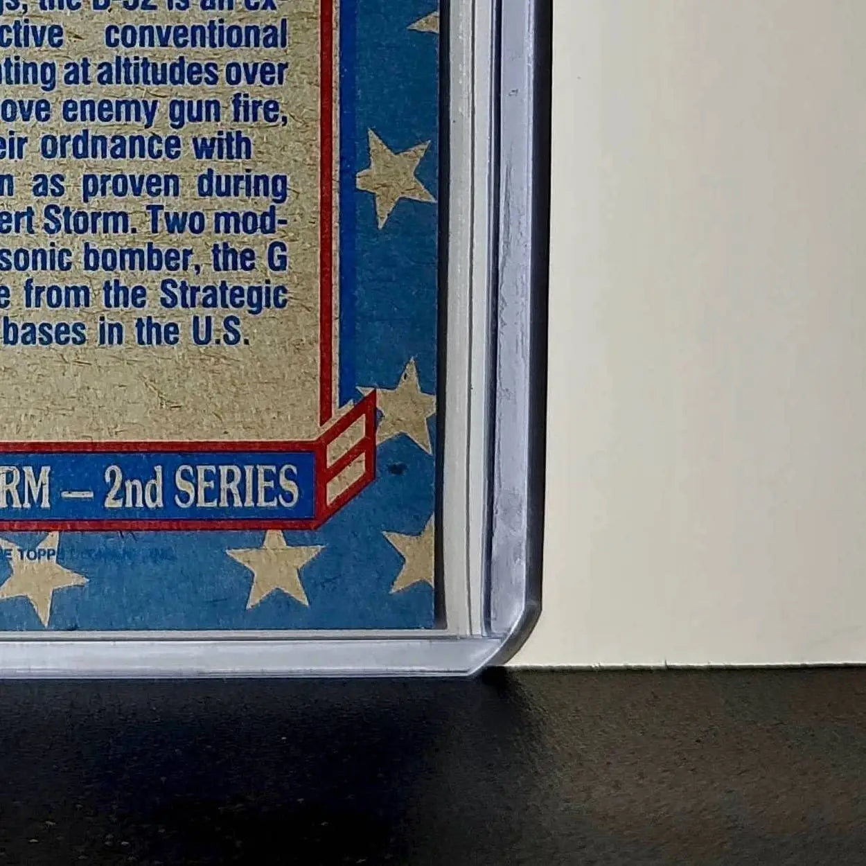 B-52 in Formation 1991 Topps Desert Storm #135 Card