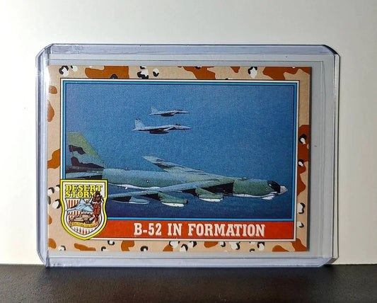 B-52 in Formation 1991 Topps Desert Storm #135 Card - Non-Sports Card Single