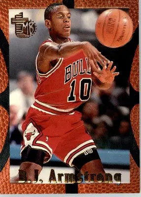 B.J. Armstrong - 1994-95 Topps Embossed - #13 - Basketball - Basketball Card Single