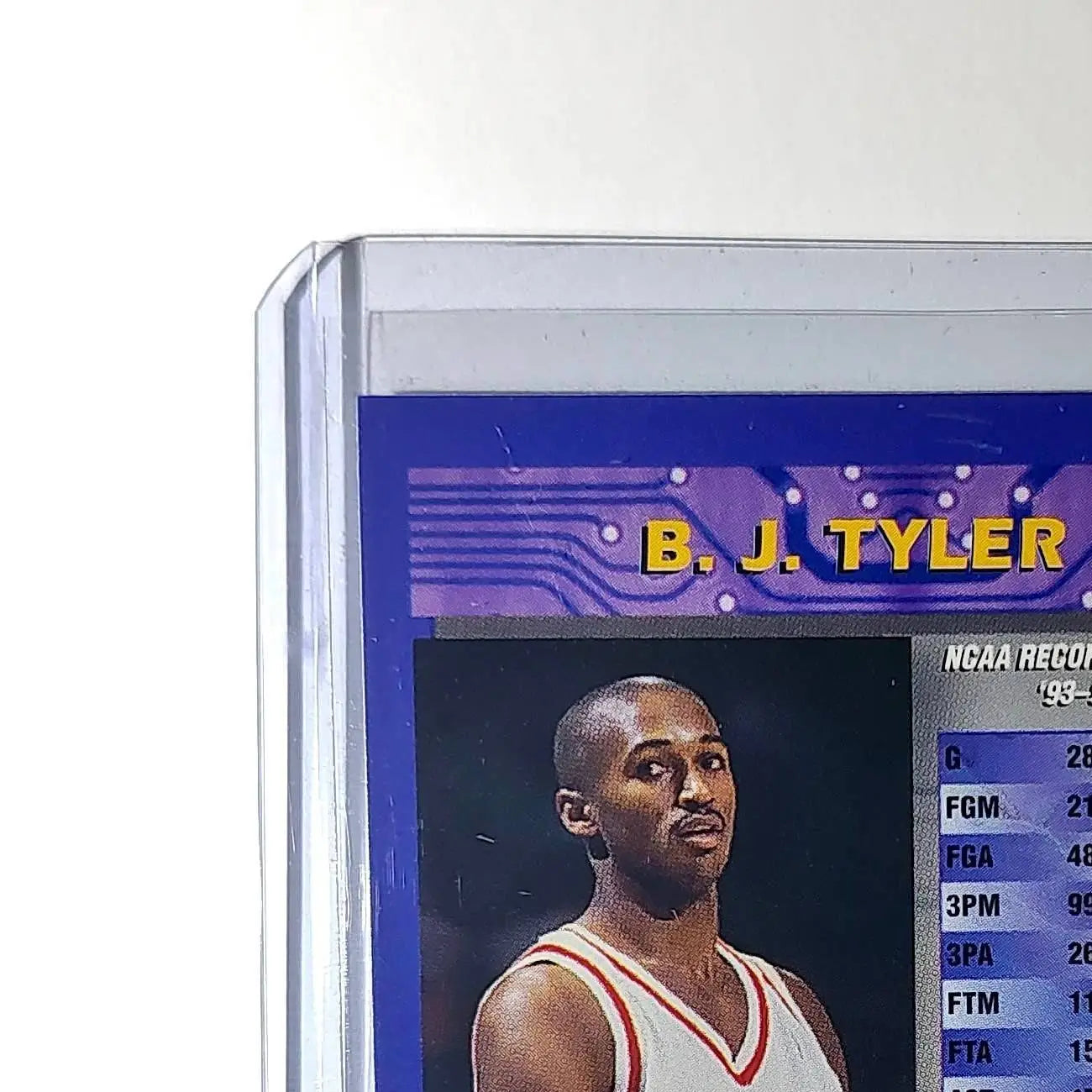 B.J. Tyler Rookie 1994-95 Topps Finest #316 Basketball Card