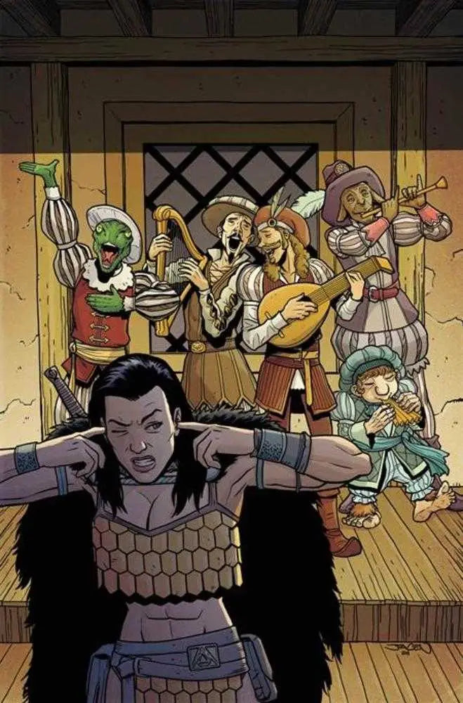 Babs #5 (Of 6) Cover A Jacen Burrows (Mature) - Back Issues