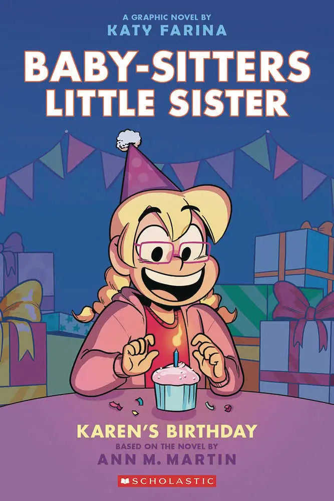 Baby Sitters Little Sister Graphic Novel Volume 06 Karens Birthday - Comic Book