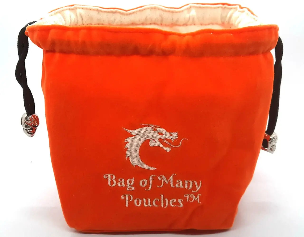 Bag of Many Pouches RPG DnD Dice Bag: Orange - General Merchandise