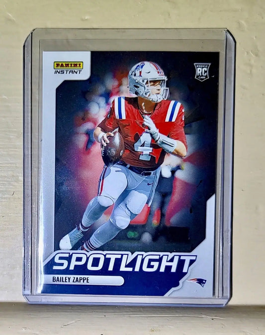 Bailey Zappe 2022 NFL Panini #39 Spotlight Rookie Football Card 1/603 - Football Card Single