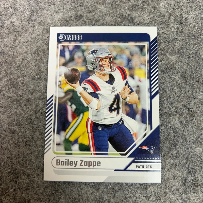 Bailey Zappe New England Patriots Football Card 2024 You Pick Choose Complete - Football Card Single