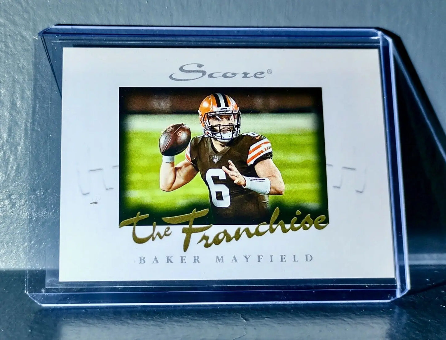 Baker Mayfield 2020 Panini NFL Instant Score The Franchise #3 Card 1/1251 - Football Card Single