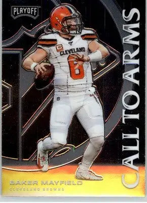 Baker Mayfield - 2020 Panini Playoff - #CA-12 - Call to Arms Football - Football Card Single